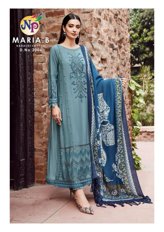 Maria B Vol 2 By Np Printed Karachi Cotton Dress Material Wholesale Shop In Surat